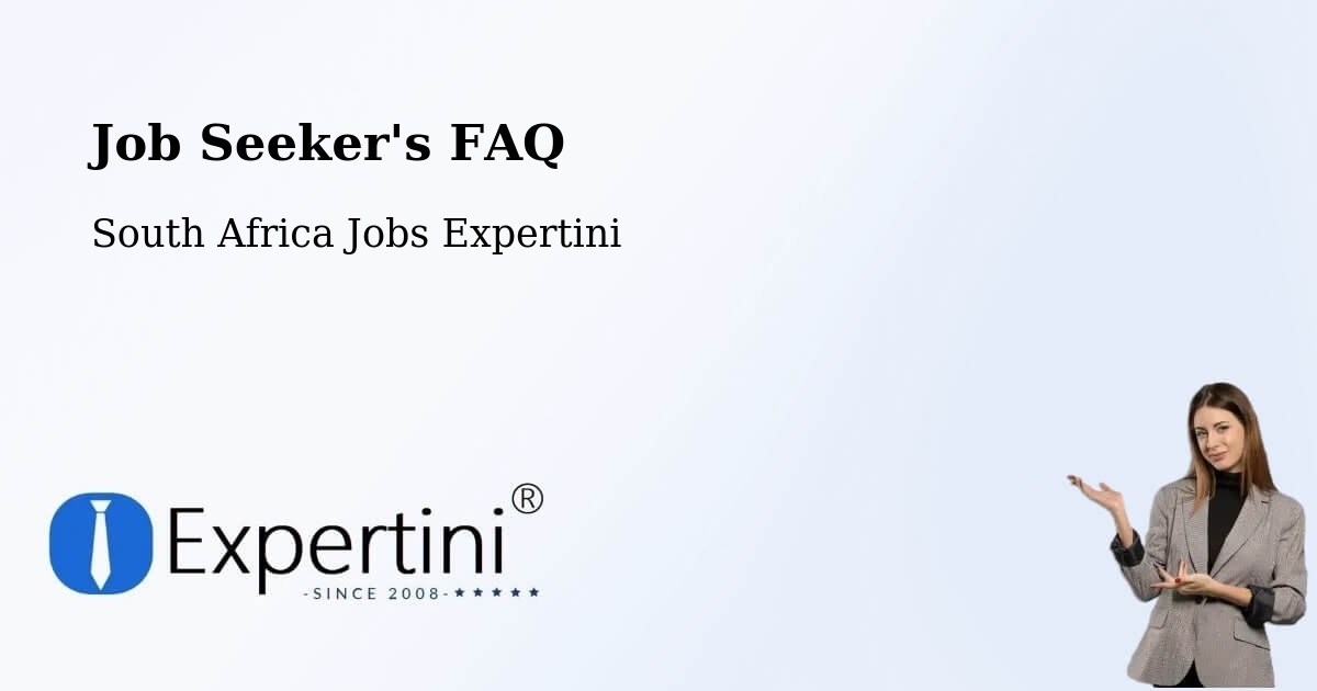 Job Seeker FAQ – Westonaria - South Africa Jobs Expertini