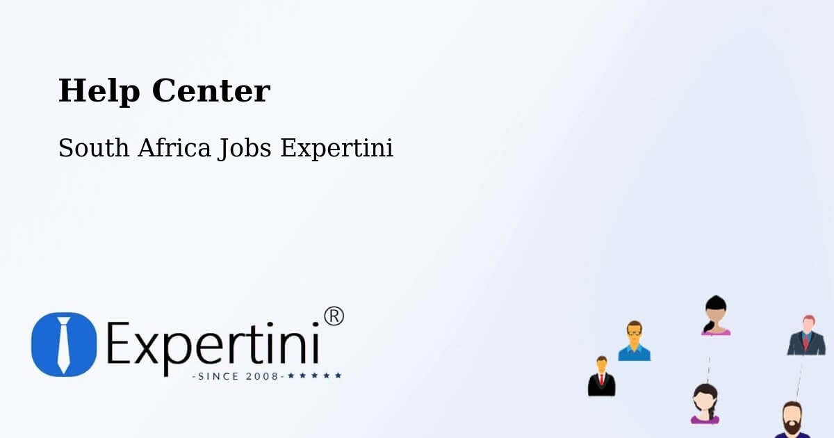 Help Center – Westonaria - South Africa Jobs Expertini