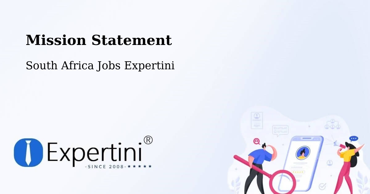 Corporate Mission – Westonaria - South Africa Jobs Expertini